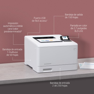 HP Color LaserJet Enterprise Impresora M455dn