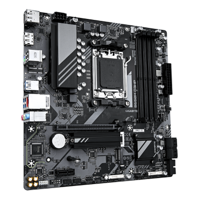 GIGABYTE B650M D3HP Placa base - AMD Ryzen serie 9000, VRM de 5+2+2 fases, hasta 7600 MHz DDR5 (OC), 2xPCIe 4.0 M.2, LAN 2,5 Gb