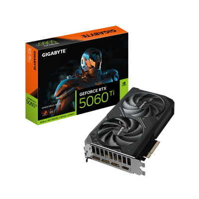 GIGABYTE GeForce RTX 5060 Ti WINDFORCE OC 8G Tarjeta Gráfica