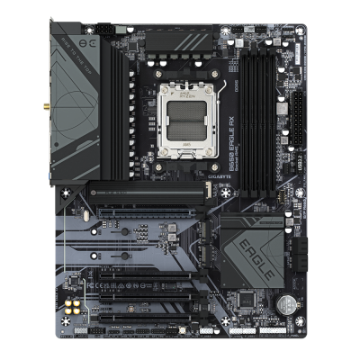 GIGABYTE B650 EAGLE AX Placa base - AMD Ryzen serie 9000, VRM de 12+2+2 fases, hasta 7600 MHz DDR5 (OC), 1xPCIe 5.0 + 2xPCIe 4.