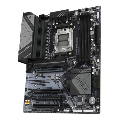 GIGABYTE B650 EAGLE AX Placa base - AMD Ryzen serie 9000, VRM de 12+2+2 fases, hasta 7600 MHz DDR5 (OC), 1xPCIe 5.0 + 2xPCIe 4.