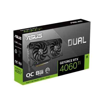 ASUS Dual -RTX4060TI-O8G-EVO NVIDIA GeForce RTX 4060 Ti 8 GB GDDR6