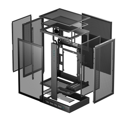 DeepCool CH270 Digital Mini Tower Negro