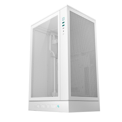 DeepCool CH270 Digital WH Mini Tower Blanco