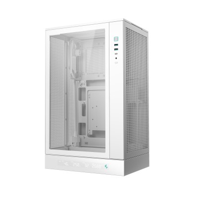 DeepCool CH270 Digital WH Mini Tower Blanco