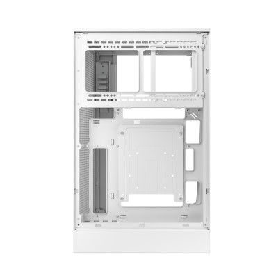 DeepCool CH270 Digital WH Mini Tower Blanco