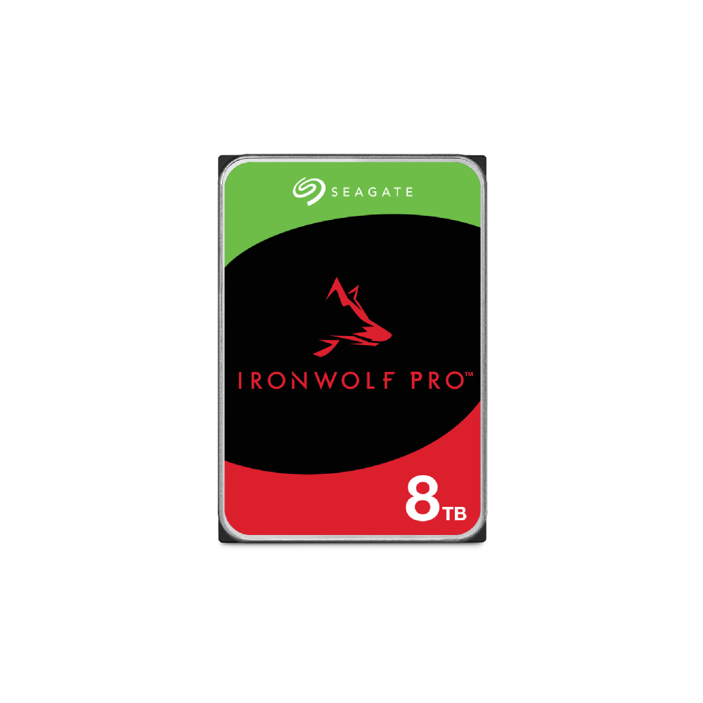 Seagate IronWolf Pro ST8000NT001 disco duro interno 8 TB 7200 RPM 256 MB 3.5" Serial ATA III