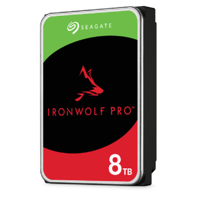 Seagate IronWolf Pro ST8000NT001 disco duro interno 8 TB 7200 RPM 256 MB 3.5" Serial ATA III