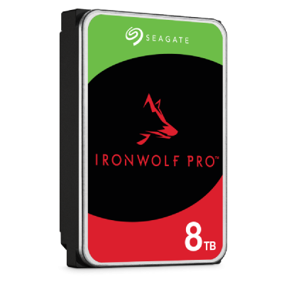 Seagate IronWolf Pro ST8000NT001 disco duro interno 8 TB 7200 RPM 256 MB 3.5" Serial ATA III