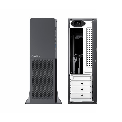 CoolBox COO-PCT313-1 carcasa de ordenador Micro Torre Negro 500 W