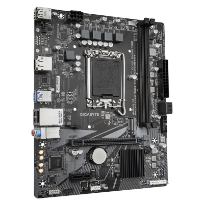 GIGABYTE H610M K V2 Placa base - Procesadores Intel Core 14ª generación, hasta 5600 MHz DDR5, 1xPCIe 3.0 M.2, LAN 1GbE, USB 3.2