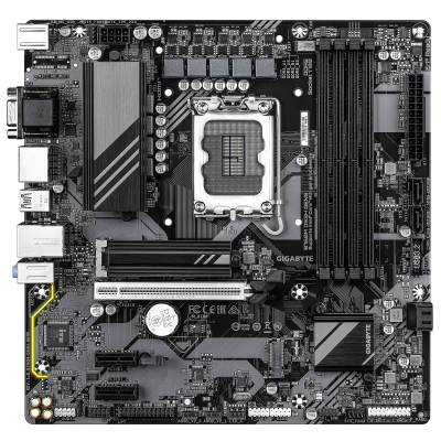 GIGABYTE B760M DS3H GEN5 Placa Base – Compatible con CPUs Intel Core 14ª generación, VRM digital de 6+2+1 fases, hasta 5600 MHz