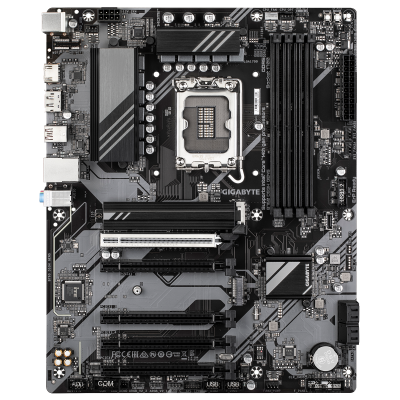 GIGABYTE B760 DS3H GEN5 Placa Base – Compatible con procesadores Intel Core 14ª generación, VRM digital de 8+2+1 fases, hasta 5