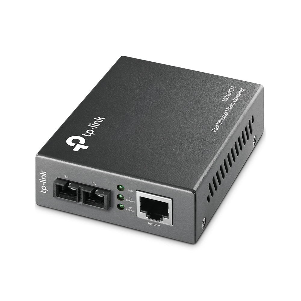 TP-Link MC100CM convertidor de medio 1000 Mbits 1310 nm Negro