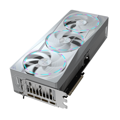 GIGABYTE AORUS GeForce RTX 5080 MASTER ICE 16G Tarjeta Gráfica - 16GB GDDR7, 256 bits, PCI-E 5.0, 2805MHz Core Clock, 3 x DP 2.