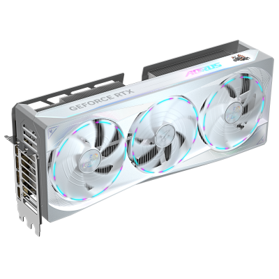 GIGABYTE AORUS GeForce RTX 5080 MASTER ICE 16G Tarjeta Gráfica - 16GB GDDR7, 256 bits, PCI-E 5.0, 2805MHz Core Clock, 3 x DP 2.