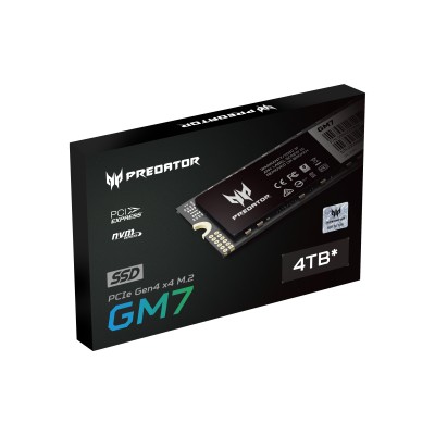 Predator GM7-4TB M.2 PCI Express 4.0 NVMe