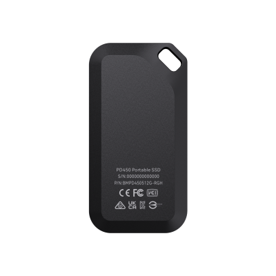 Biwin PD450 500 GB USB Tipo C 3.2 Gen 1 (3.1 Gen 1) Negro