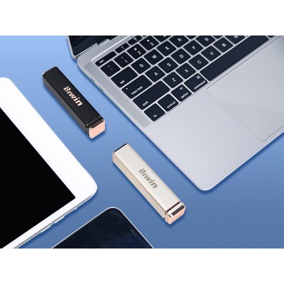 Biwin PD2000 1 TB USB Tipo C USB 3.2 Gen 2x2 Oro