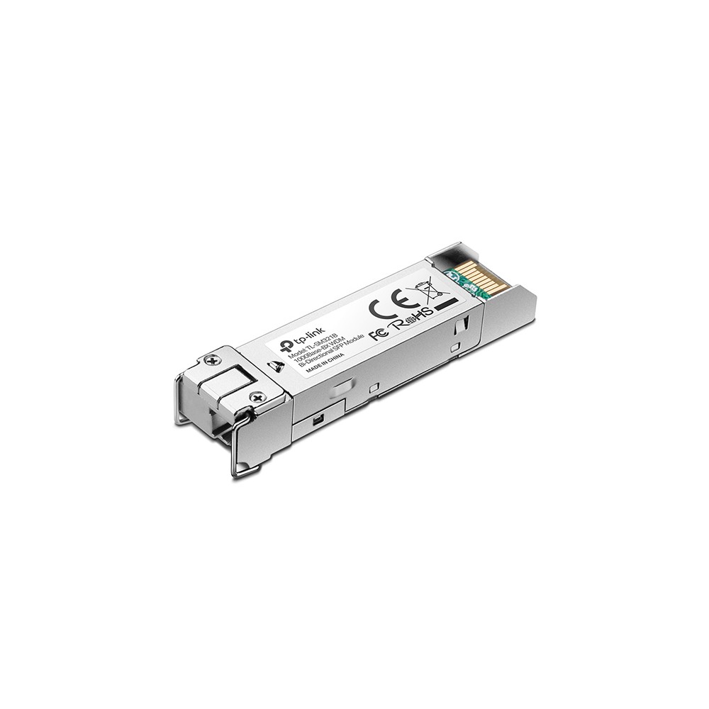TP-Link TL-SM321B red modulo transceptor Fibra óptica 1250 Mbits SFP
