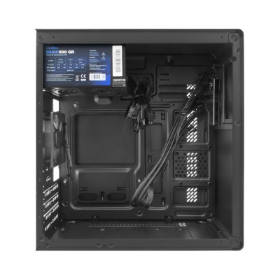 CoolBox CAJA MATX M640C USB-C 3.2 GEN1 FULLMETAL BASIC500GR 500W + 1 VENT. 90MM