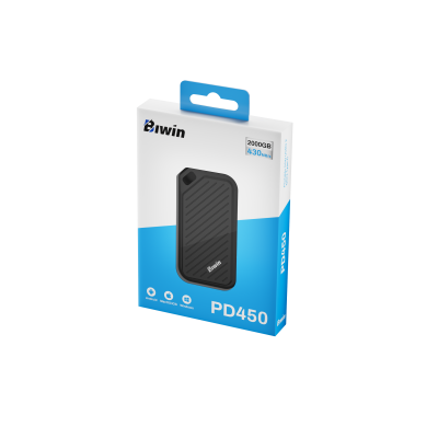 Biwin PD450 2 TB USB Tipo C 3.2 Gen 1 (3.1 Gen 1) Negro