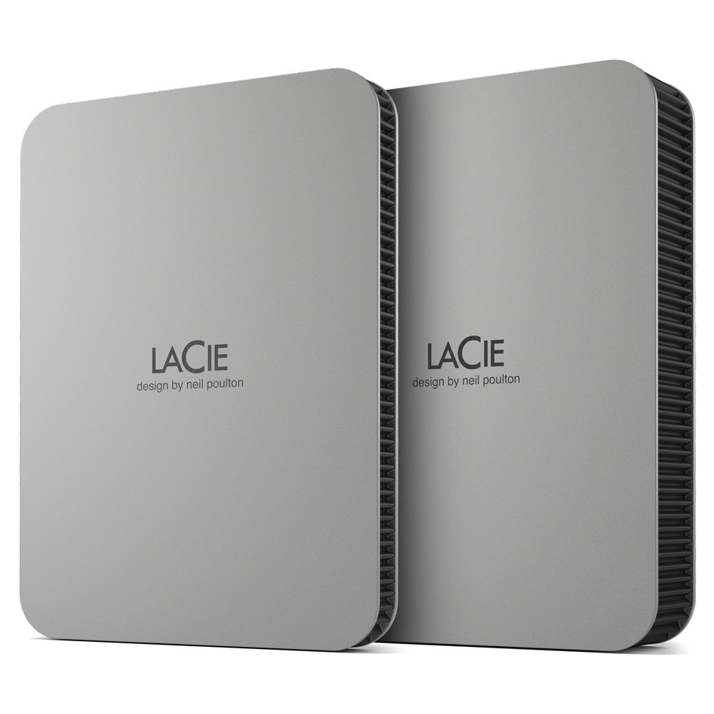 LaCie Mobile Drive (2022) disco duro externo 2 TB 2.5" USB Tipo C 3.2 Gen 1 (3.1 Gen 1) Plata