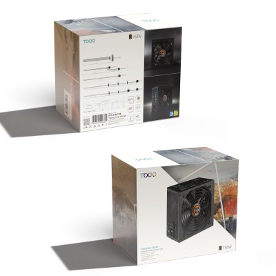 TooQ Fuente de alimentación ATX 750W APFC 80Plus Bronze
