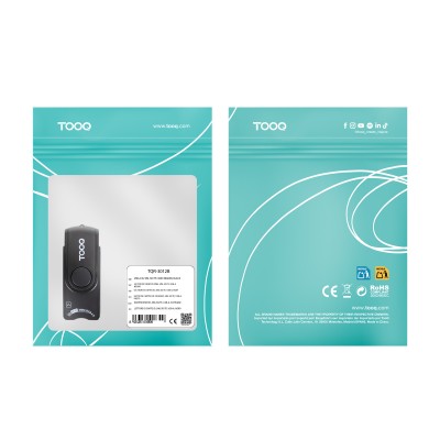 TooQ Lector Tarjetas Inteligentes, DNI Electrónico, SIM, SD, SF, USB-A, Negro