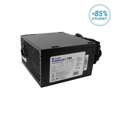 CoolBox FUENTE DE ALIMENTACION ATX POWERLINE 2 750W 85%EFI