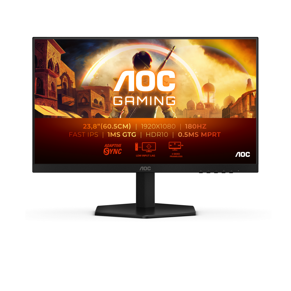 AOC G4 24G42E pantalla para PC 60,5 cm (23.8") 1920 x 1080 Pixeles Full HD LCD Negro