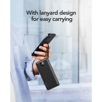 VEGER C10 VG-W1116 PowerBank 10000mAh with cables bulit-in