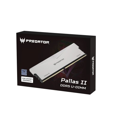 Predator PALLASII-32GB-6000-1R8-2XV3 módulo de memoria 2 x 16 GB DDR5 6000 MTs