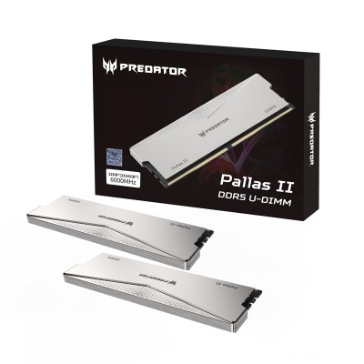Predator PALLASII-32GB-6000-1R8-2XV3 módulo de memoria 2 x 16 GB DDR5 6000 MTs