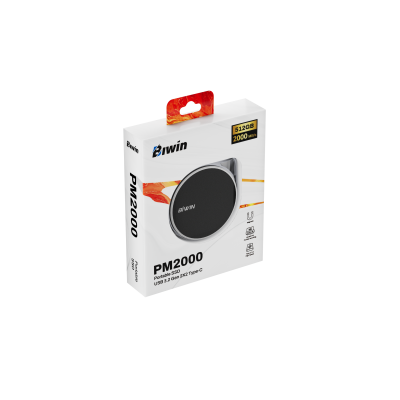 Biwin PM2000 512 GB USB Tipo C USB 3.2 Gen 2x2 Negro