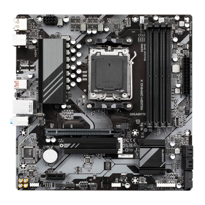 GIGABYTE A620M GAMING X Placa base - Soporta CPUs AMD Ryzen 8000, VRM digital de 8+2+1 fases, hasta 8000MHz DDR5 (OC), 1xPCIe 4
