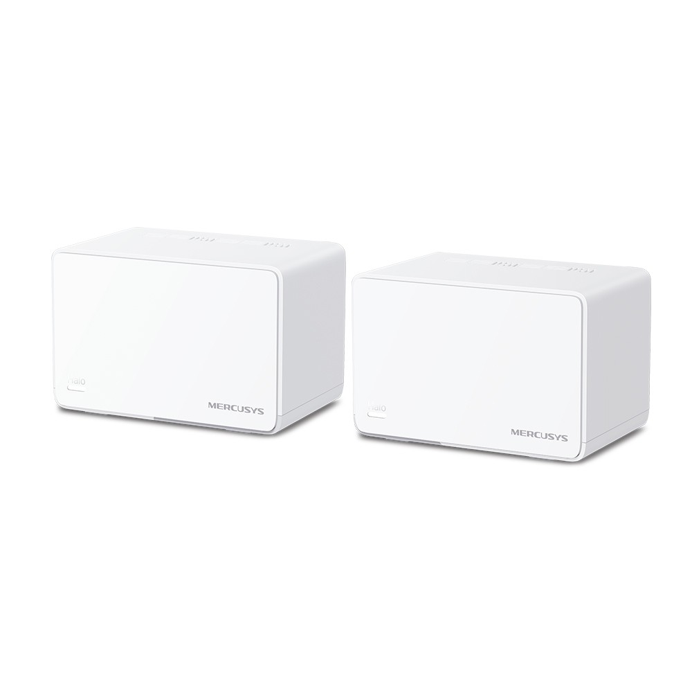 Mercusys Halo H80X (2-pack) Doble banda (2,4 GHz  5 GHz) Wi-Fi 6 (802.11ax) Blanco 3 Interno