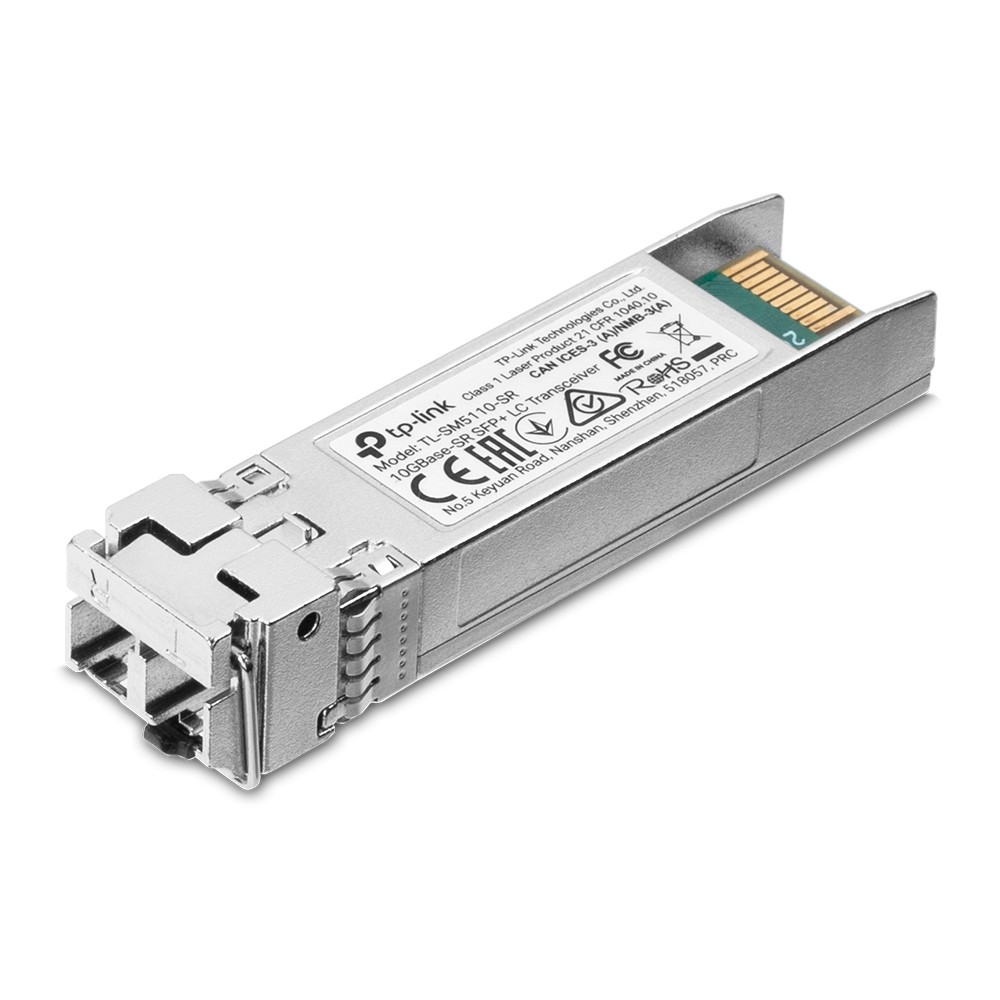 TP-Link TL-SM5110-SR red modulo transceptor Fibra óptica 10000 Mbits SFP+ 850 nm