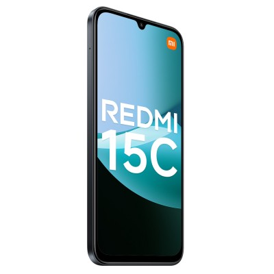 Xiaomi Redmi 15C 17,5 cm (6.9") 4G USB Tipo C 4 GB 128 GB 6000 mAh Negro