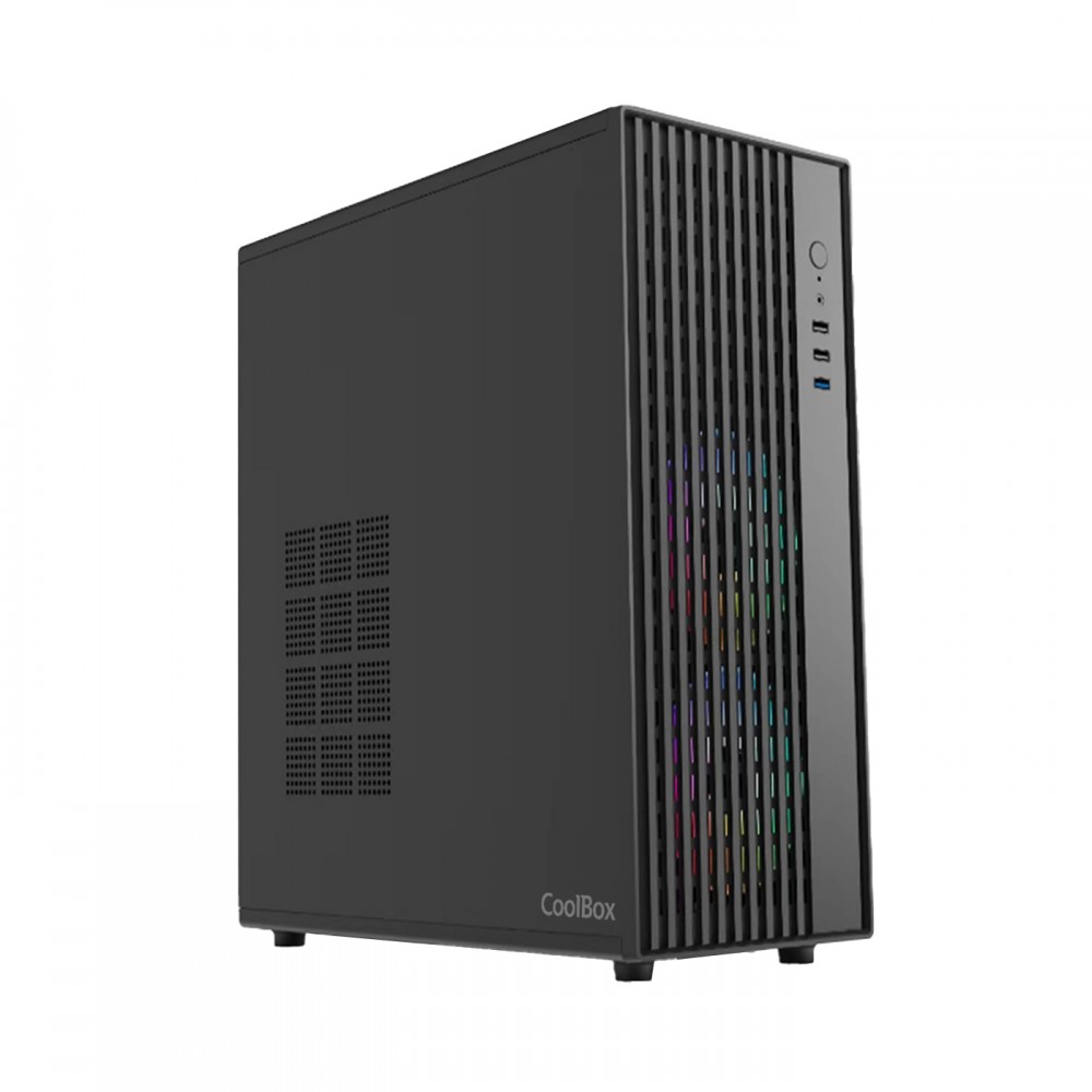 CoolBox CAJA ATX A850 USB-C 3.2 GEN1 SIN FTE + 1 VENTILADOR 120MM