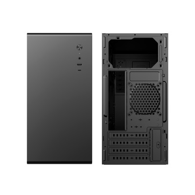 CoolBox CAJA MATX M640C USB-C 3.2 GEN1 FULLMETAL SIN FTE + 1 VENT. 90MM