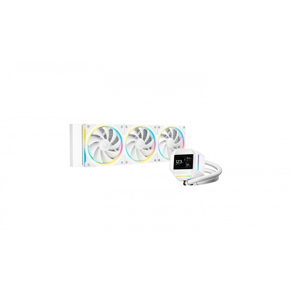 DeepCool LM360 WH Procesador Kit de refrigeración líquida 12 cm Blanco 1 pieza(s)