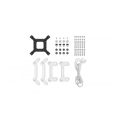 DeepCool LM360 WH Procesador Kit de refrigeración líquida 12 cm Blanco 1 pieza(s)