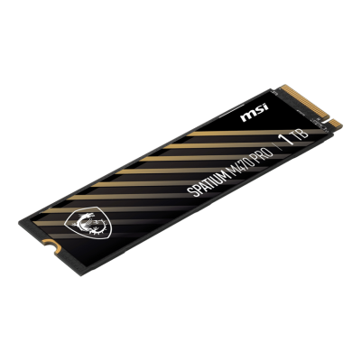 MSI Spatium M470 PRO PCIe 4.0 NVMe M.2 1TB PCI Express 4.0 3D NAND