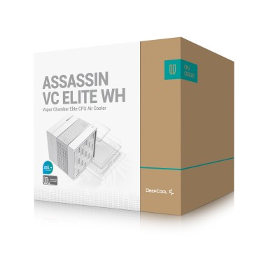 DeepCool Assassin VC Elite WH Procesador Refrigerador de aire 120140 mm Blanco 1 pieza(s)