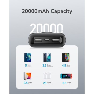 VEGER L20 20000 mAh Negro