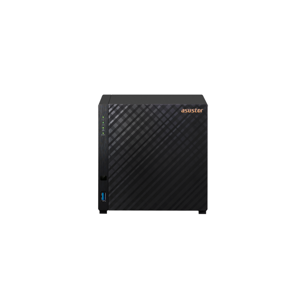 Asustor AS1204T NAS Torre Realtek RTD1619B 1 GB DDR4 0 TB ADM Negro