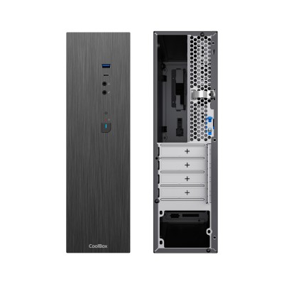 CoolBox CAJA MATX SLIM T370 USB-C 3.2 GEN1 FTE.300TBZ 300W 80+BRONZE