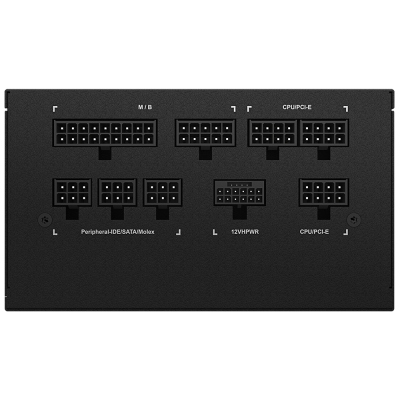 GIGABYTE UD850GM PG5 V2 Fuente de Alimentación – PCIe Gen 5.1, 80 PLUS Gold, Diseño completamente modular, Ventilador de 120 mm