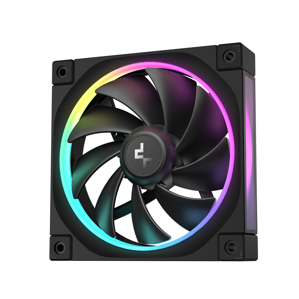 DeepCool FL12 Carcasa del ordenador Ventilador 12 cm Negro 1 pieza(s)